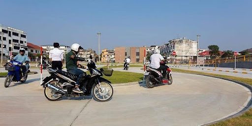 สอบใบขับขี่มอเตอร์ไซค์